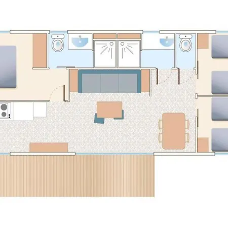 Camping Mobile Homes By Kelair At Camping L'hippocampe